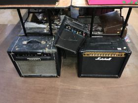 Three amps