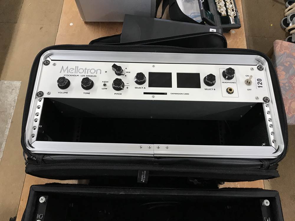 A 'Mellotron' rack and case