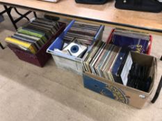 Quantity of LPs and 45s