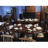 Reproduction mahogany dining room suite