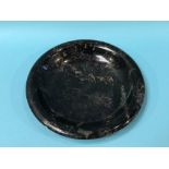 A Blue John dish, D 19cm