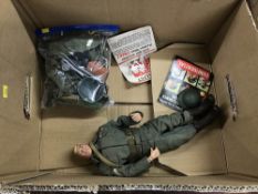 Action Man and assorted accessories