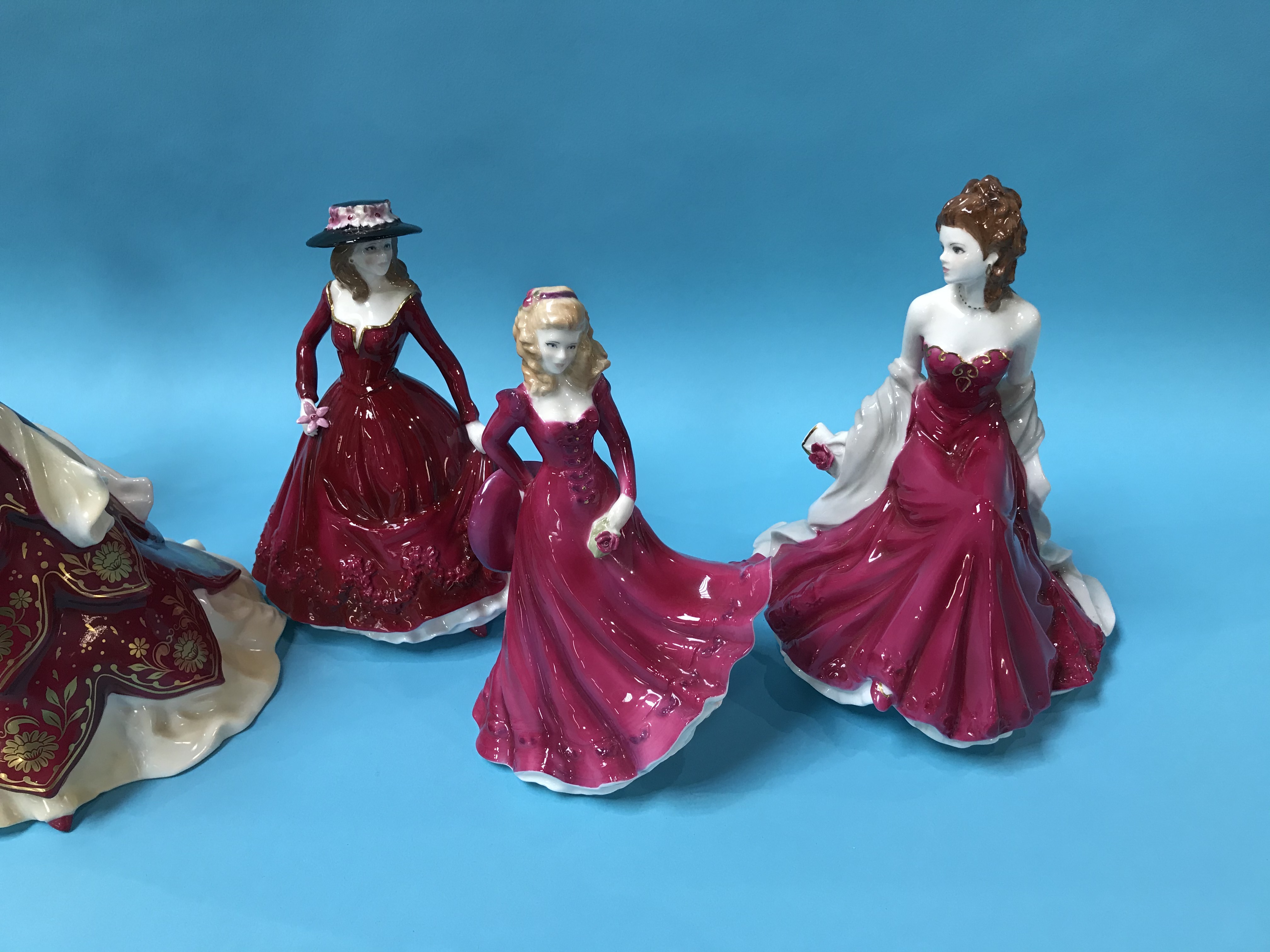 Seven various Royal Worcester figures - Image 3 of 3