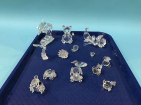 Assorted Swarovski glass