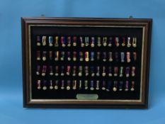 Regimental buttons and ribbons of the British Army' and 'British Gallantry and Campaign Medals 1 and