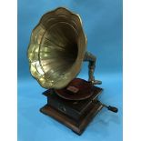 A Wind up gramophone