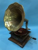 A Wind up gramophone