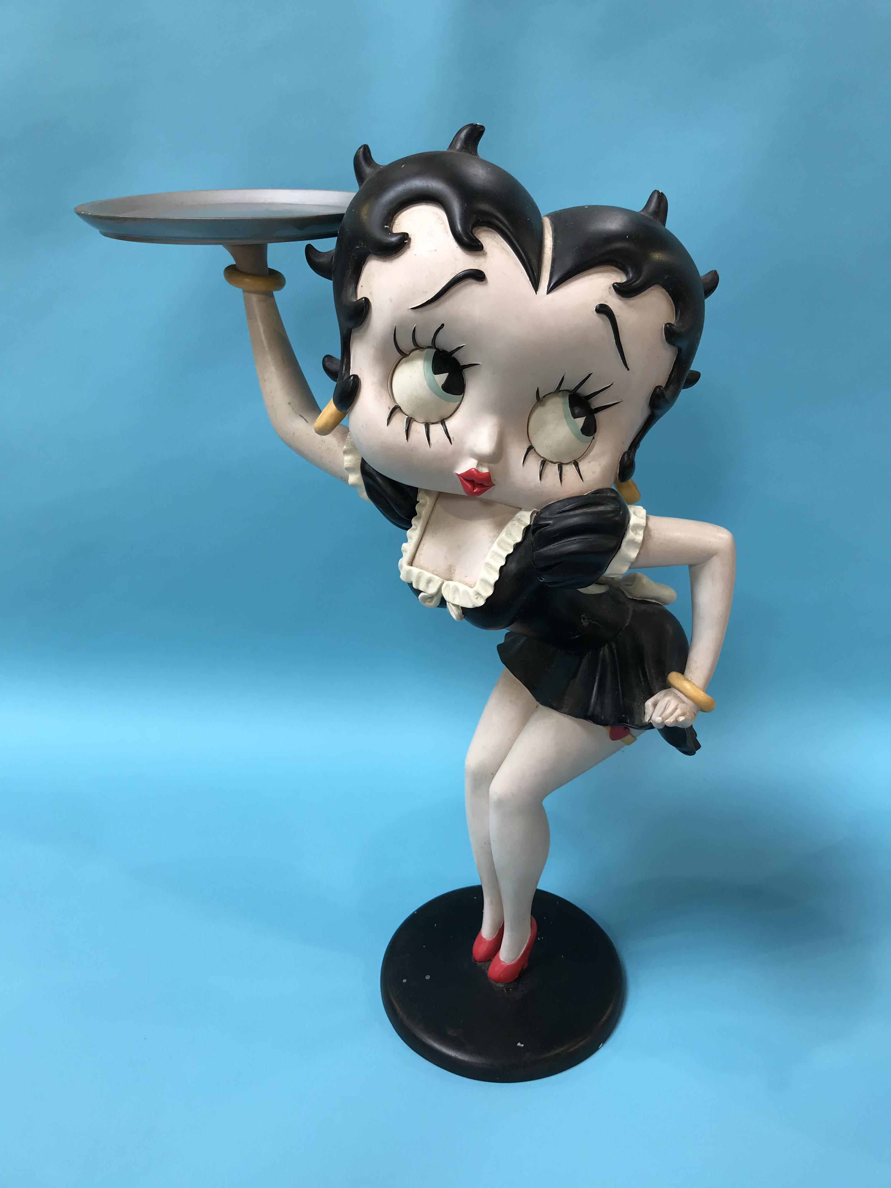 A large Betty Boop figure