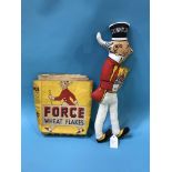 A Force Wheat Flakes rag doll and box