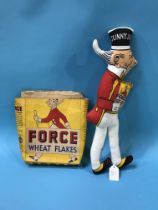 A Force Wheat Flakes rag doll and box