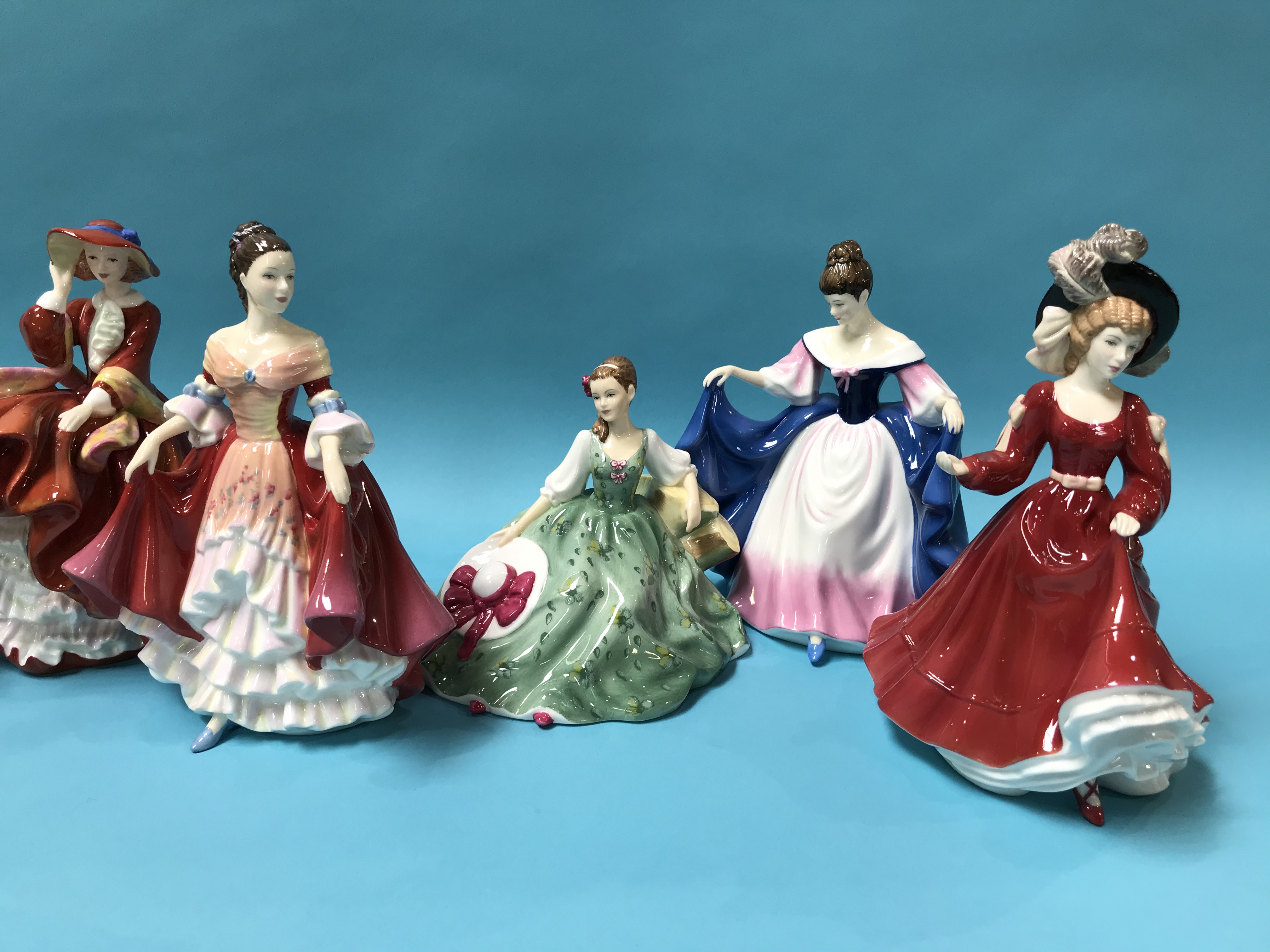 Seven various Royal Doulton figures - Image 3 of 3