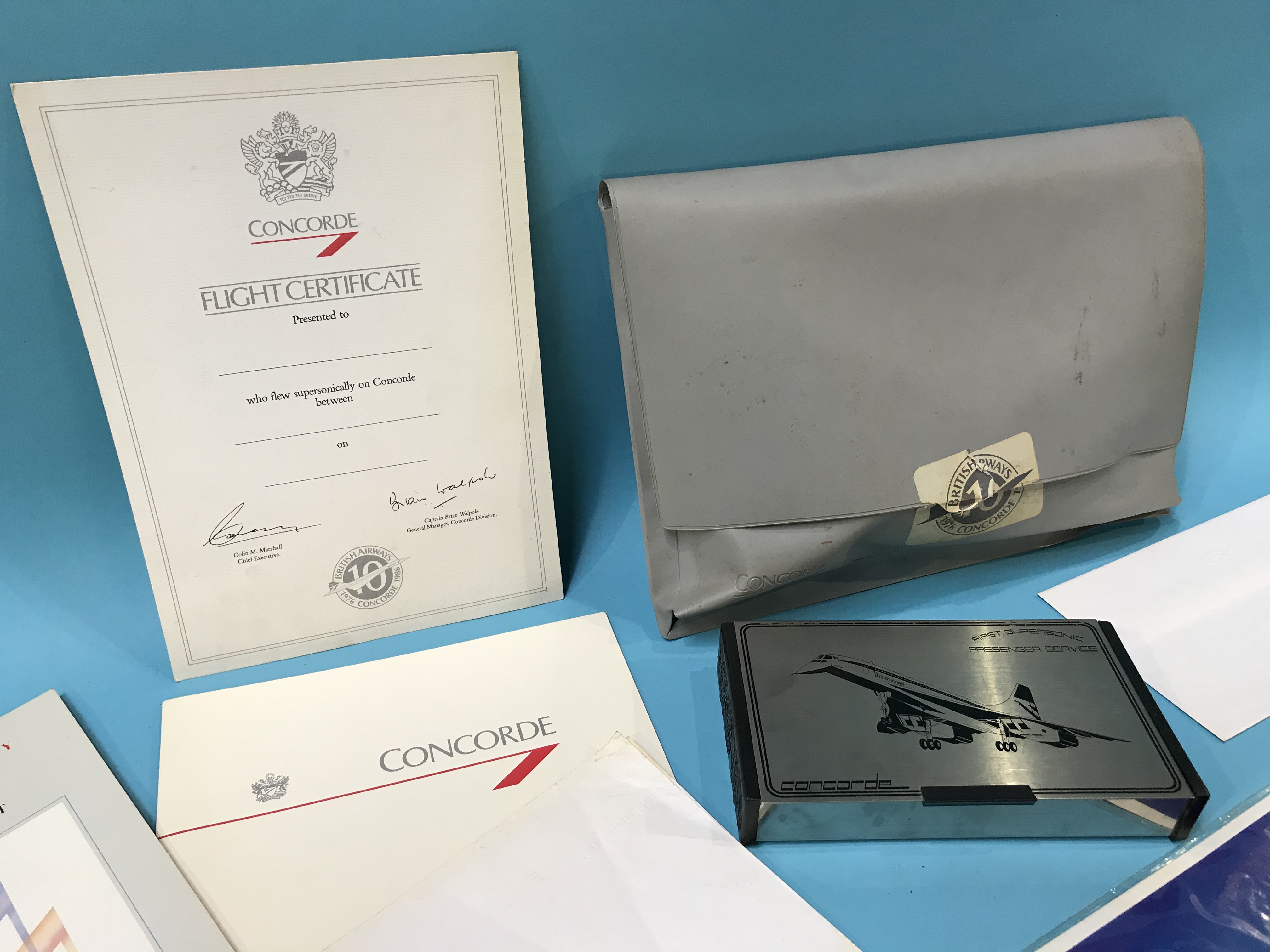 Collection of Concorde memorabilia - Image 2 of 3