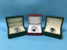 Three boxed Gents wristwatches
