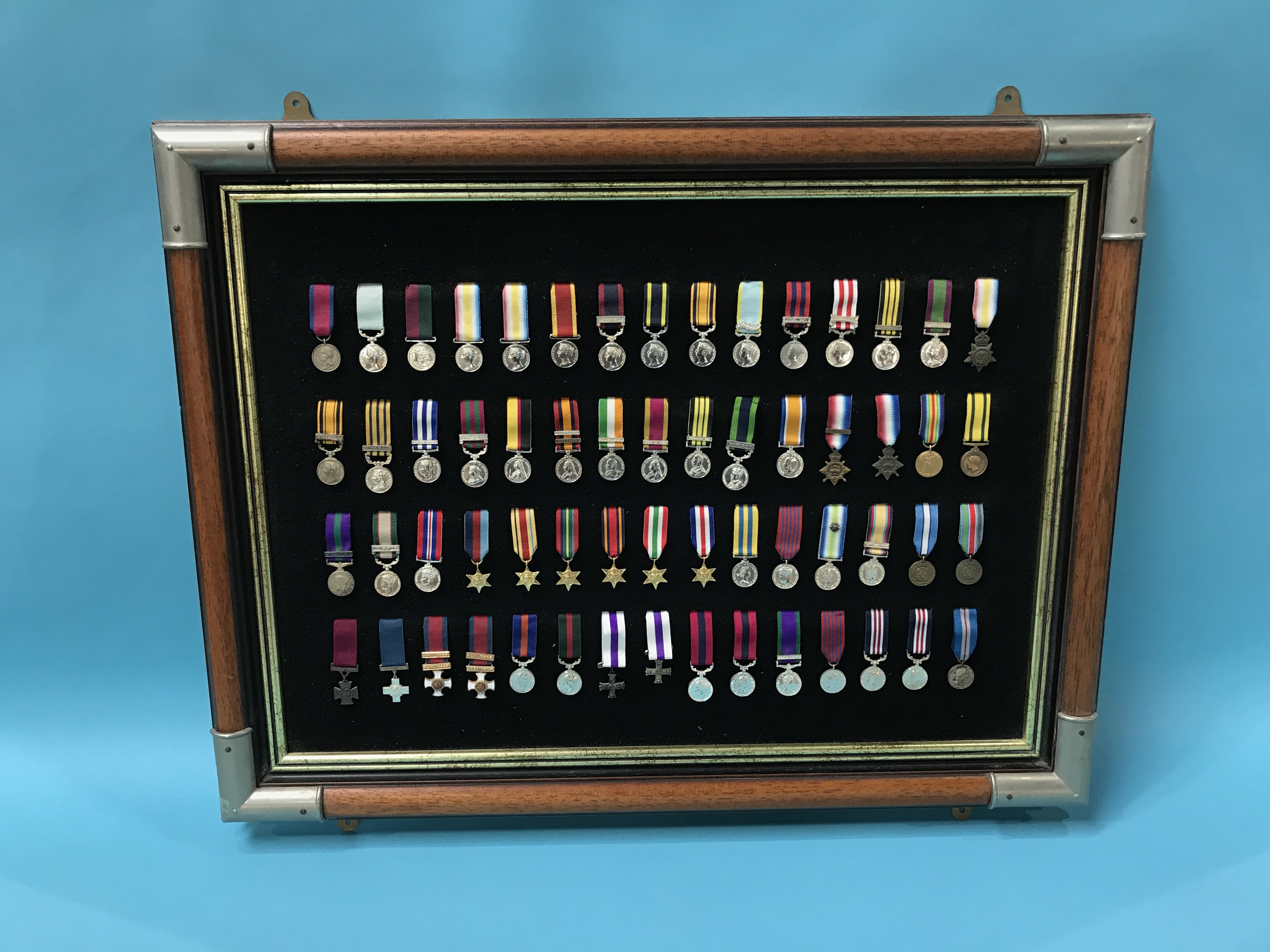 Regimental buttons and ribbons of the British Army' and 'British Gallantry and Campaign Medals 1 and - Image 2 of 3