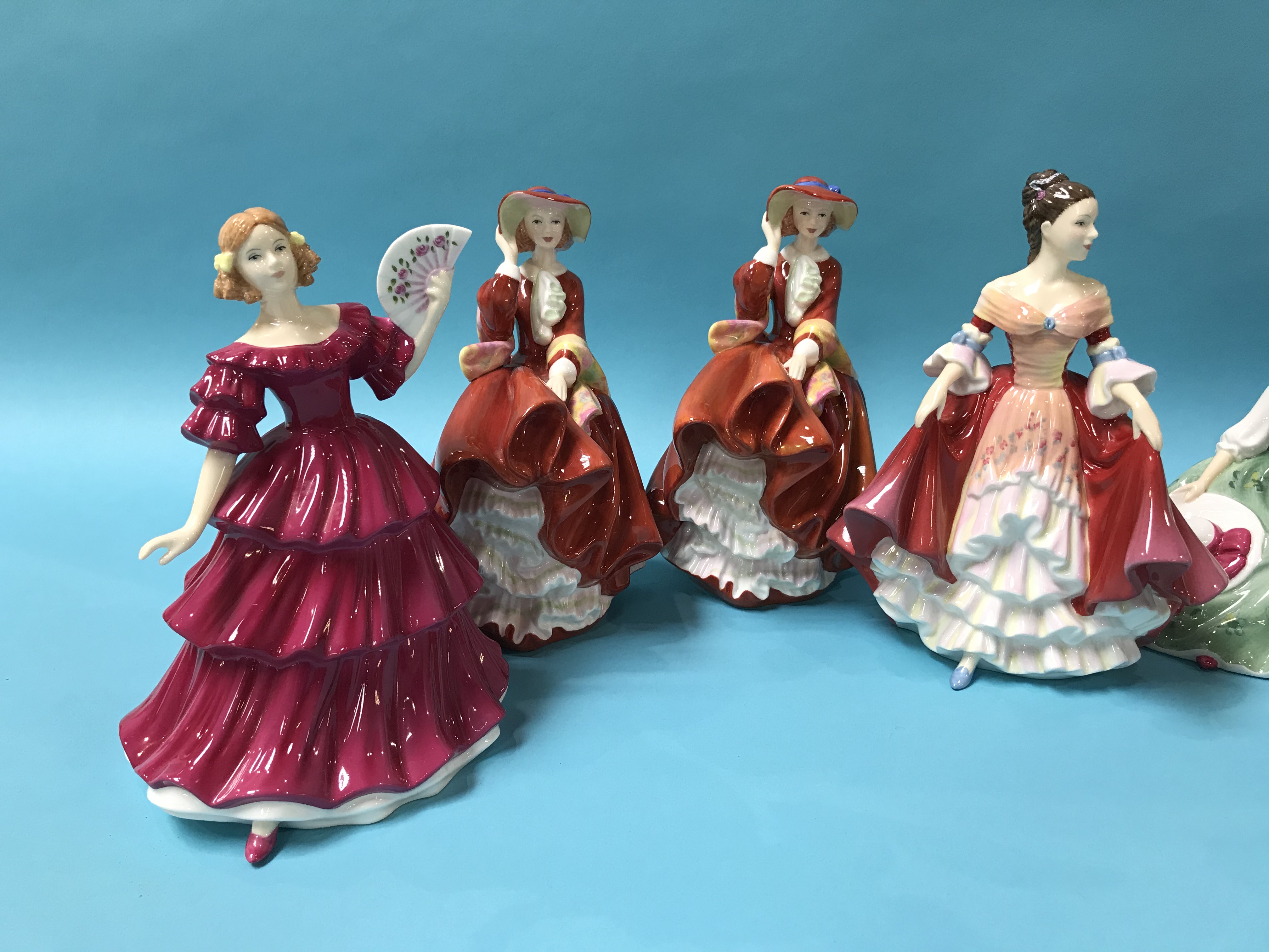Seven various Royal Doulton figures - Image 2 of 3