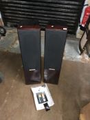 A pair of Ruark speakers