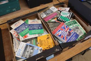 Large collection of vintage football programmes 1950's and 1960's