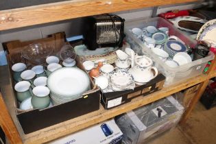 Denby dinner service, Villeroy and Boch teaset etc