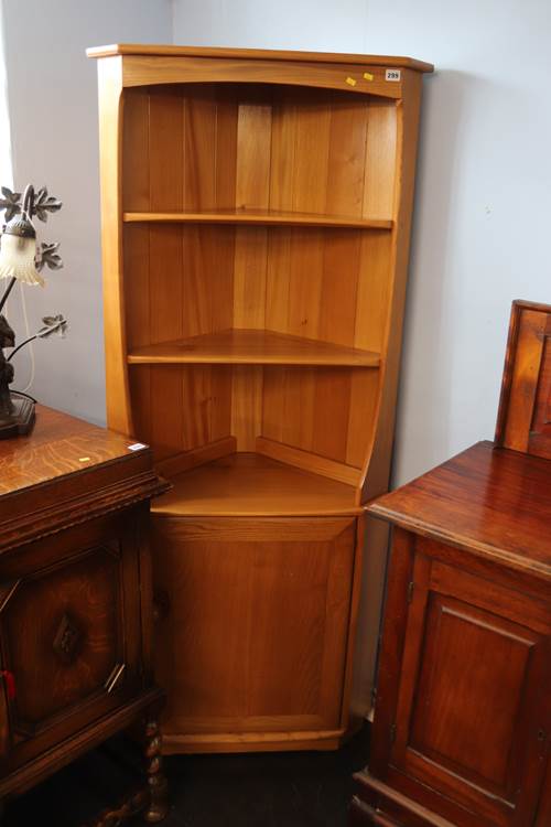 Ercol Golden Dawn corner cabinet