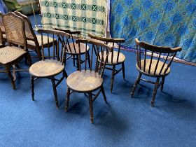 Set of five Ibex chairs ( CARVER WITHDRAWN)