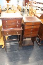 A music chest and a cutlery chest