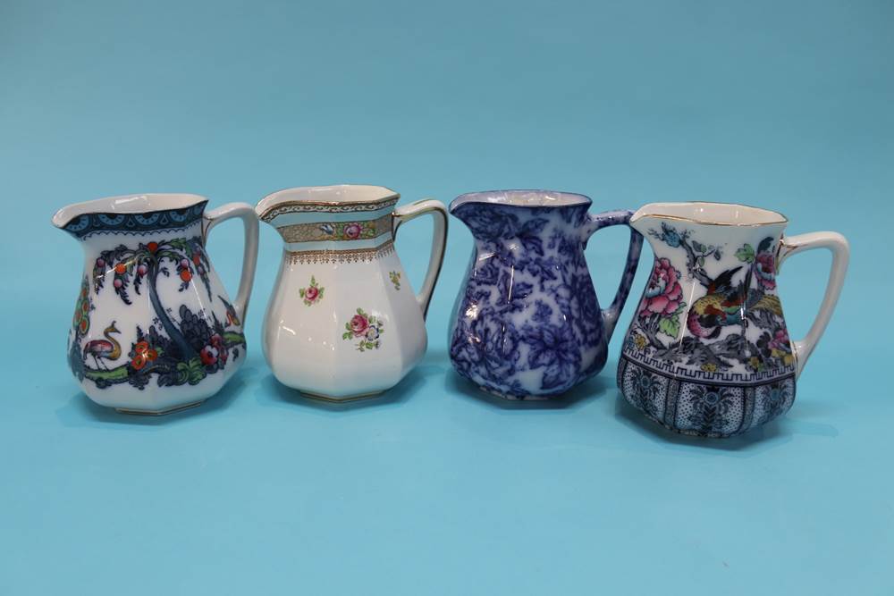 Seven Losol Ware jugs