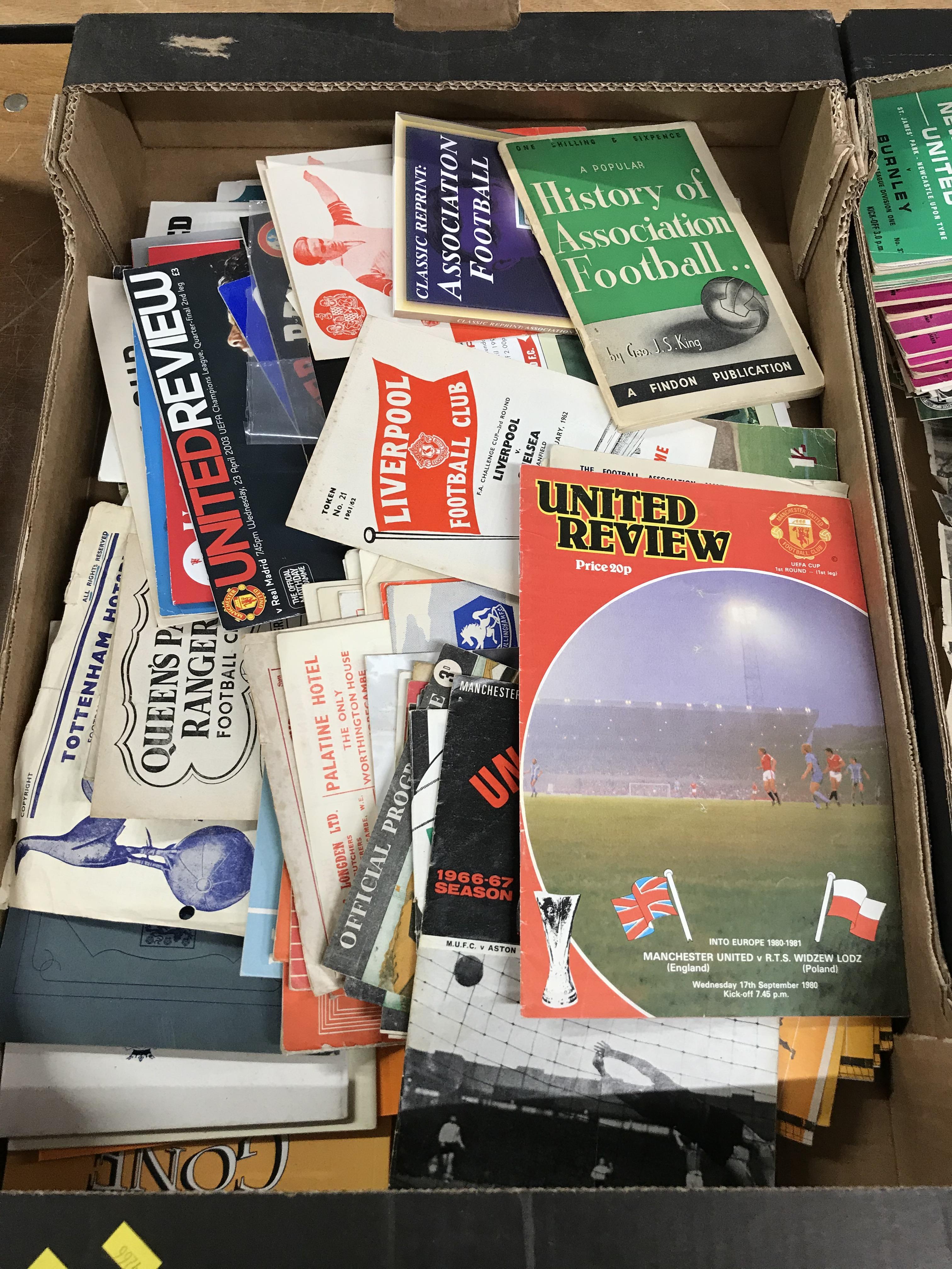Large collection of vintage football programmes 1950's and 1960's - Image 2 of 6