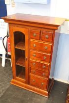 Mahogany side cabinet