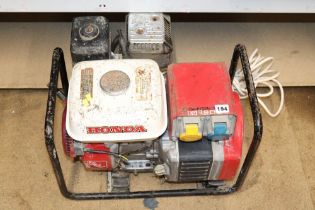 A Honda generator