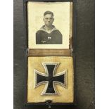 A German military iron cross 1939 in original case