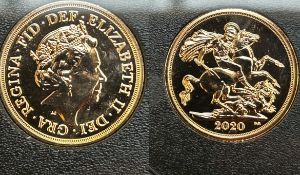 2020 full sovereign (uncirculated) with COA