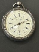 Victorian centre seconds chronograph pocket watch,