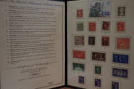 The British millennium collection, stamp collectio