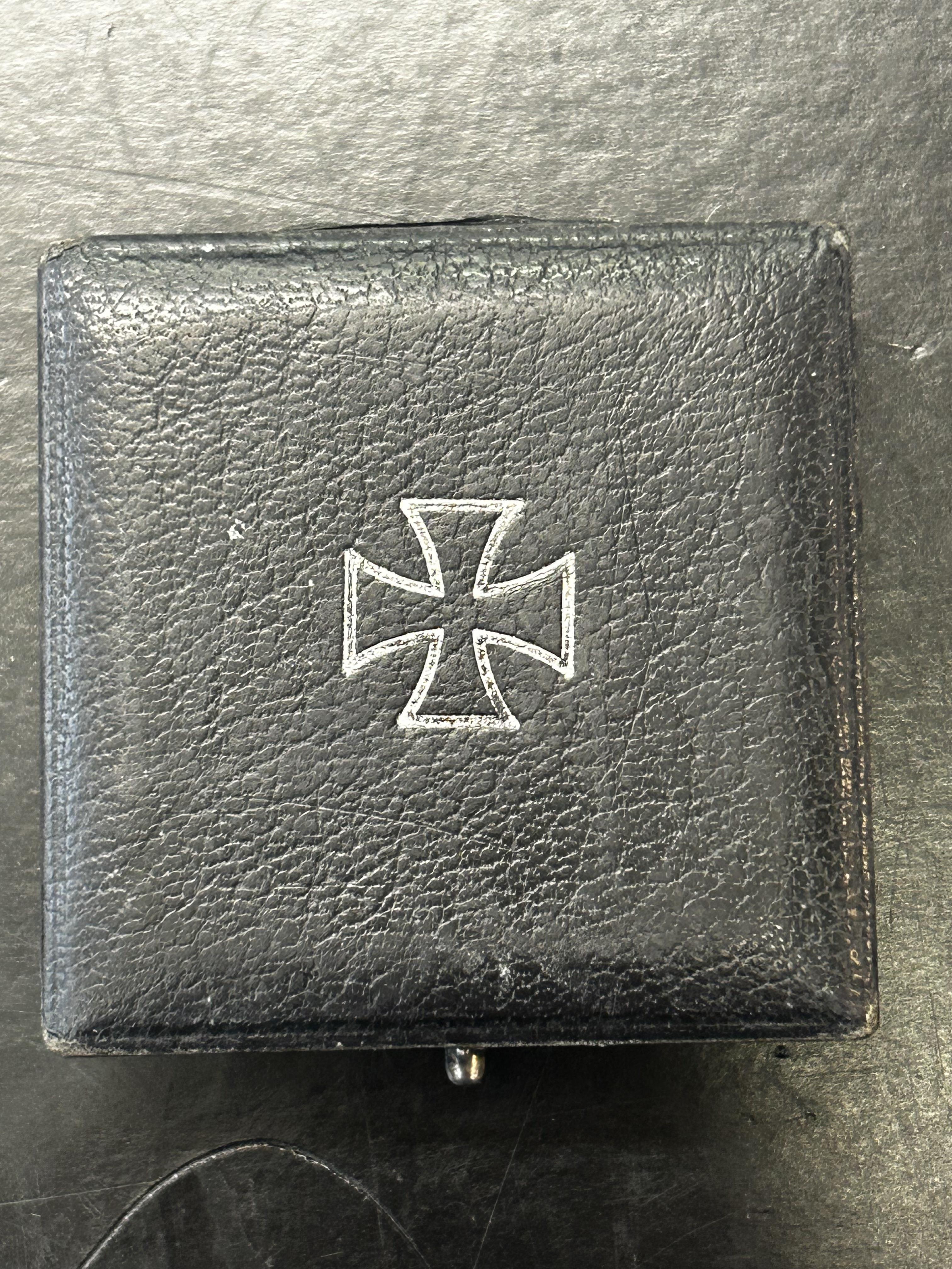 A German military iron cross 1939 in original case - Image 2 of 2