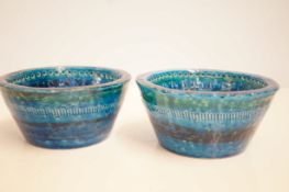 Two Bitossi bowls, 4.5cm diameter