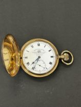 Thomas Russell & Son full hunter pocket watch curr