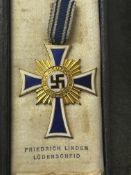 A German mothers medal dated 16th December 1938