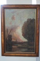 Large Victorian oil on canvas William Hardie Hay '