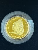 24 carat gold 25 pound proof coin limited edition