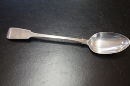 Silver gravy spoon London 1835 Length 30 cm Weight