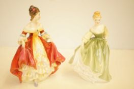 Royal Doulton HN2229 Southern belle together with