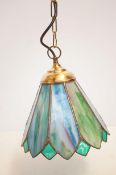 Tiffany style ceiling lamp