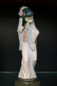 Lladro 4990 Geisha girl