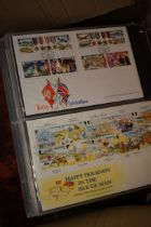 A Box containing 3 First Day Cover Albums inc 1981