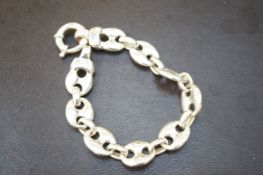 Silver wrist chain