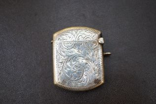 Silver vesta case