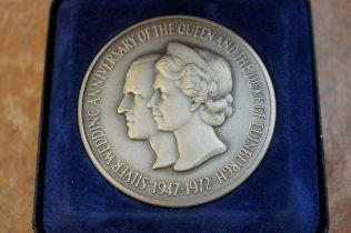 Royal anniversary silver medal Weight 63g