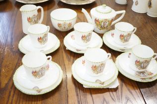 1937 coronation tea set