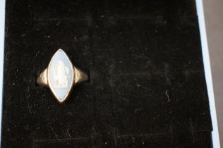 Wedgwood Jasper ring