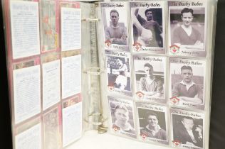 An album of trade cards - film & sport